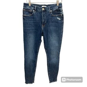 Good American Good Legs Skinny Jean Indigo 236 Size 12/31 EUC D0618